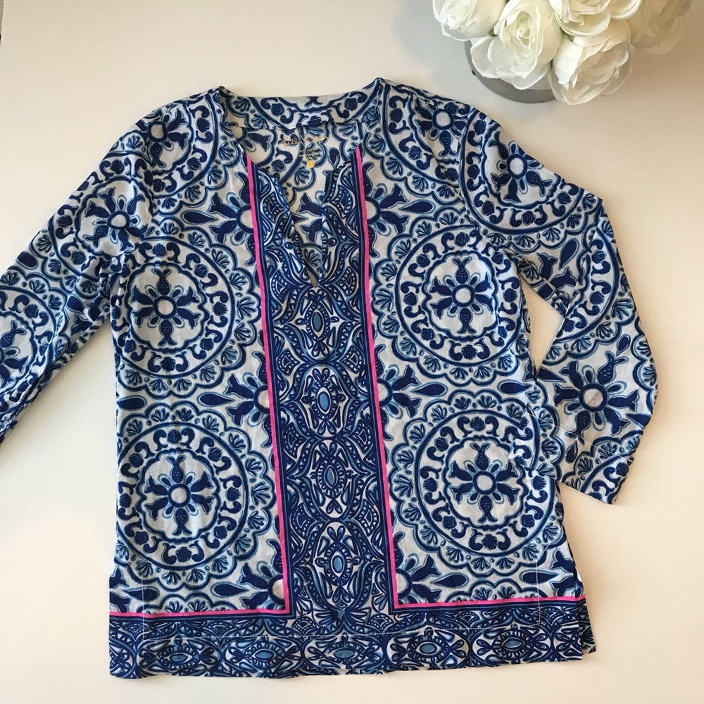 Lilly Pulitzer Long Sleeve Blouse